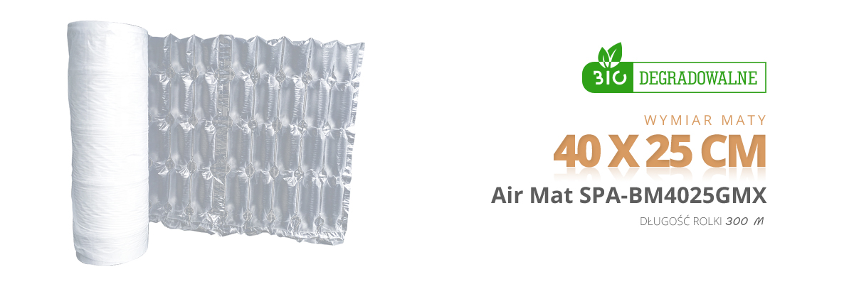 maty powietrzne biodegradowalne Spacetronik air 40 x 25 cm bio