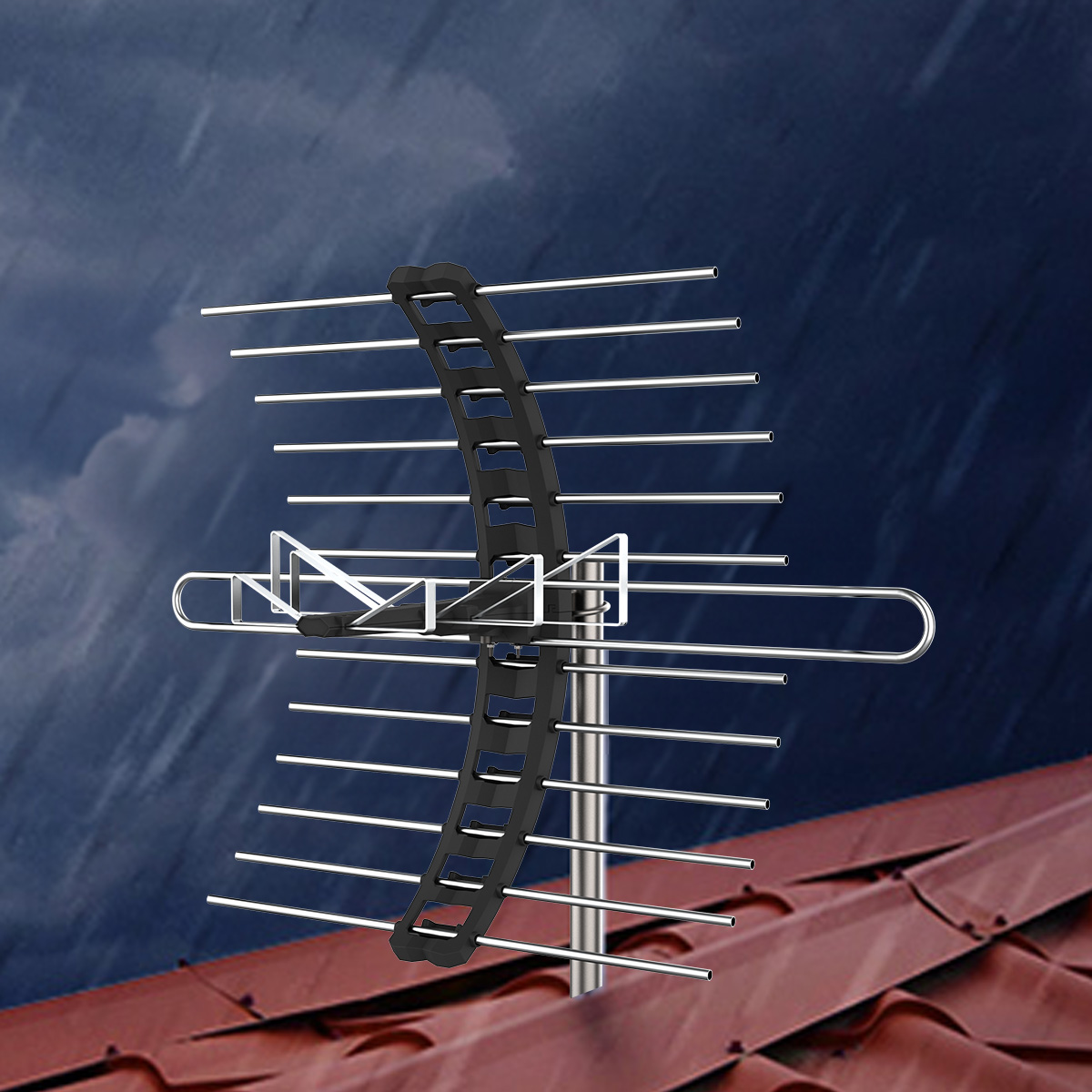 antena tv naziemna odporna na warunki atmosferyczne