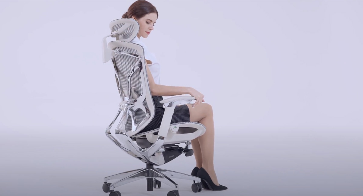 Komfortowe ergonomiczne krzesło Menkar