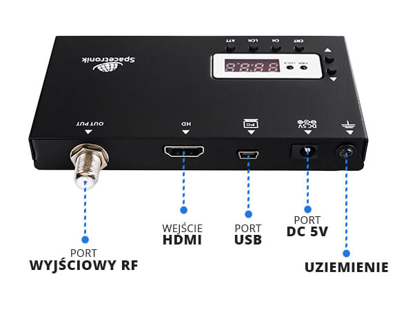 Modulador HDMI Spacetronik SPH-HDMOD1 LTE DVB-T