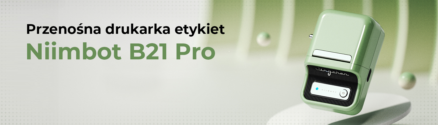 drukarka etykiet Niimbot B21, etykieciarka Bluetooth, mobilna drukarka termiczna, drukarka do etykiet samoprzylepnych, drukarka do kodów kreskowych, etykieciarka do biura, drukarka do przypraw, Niimbot aplikacja do druku