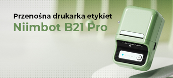 drukarka etykiet Niimbot B21, etykieciarka Bluetooth, mobilna drukarka termiczna, drukarka do etykiet samoprzylepnych, drukarka do kodów kreskowych, etykieciarka do biura, drukarka do przypraw, Niimbot aplikacja do druku
