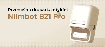drukarka etykiet Niimbot B21, etykieciarka Bluetooth, mobilna drukarka termiczna, drukarka do etykiet samoprzylepnych, drukarka do kodów kreskowych, etykieciarka do biura, drukarka do przypraw, Niimbot aplikacja do druku