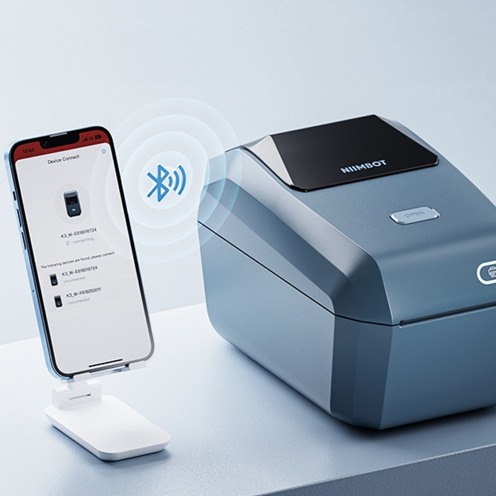 drukarka termiczna etykiet, niimbot k3w, drukarka etykiet wifi bluetooth, drukarka samoprzylepna, drukarka do kodów kreskowych, niimbot etykiety, termiczna drukarka mobilna, drukarka do etykiet termicznych