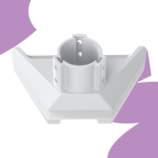 adapter do anteny Starlink Mini, uchwyt do Starlink Mini, Spacetronik SSA10 montaż, uchwyt Starlink na rurę, montaż Starlink na maszcie, adapter rurkowy Starlink Mini, mocowanie Starlink 2025, uchwyt ASA odporny na pogodę