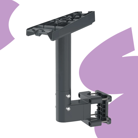 Starlink uchwyt Gen3, uchwyt dachowy Starlink, uchwyt do Starlink RV, Starlink montaż na rurze, wspornik antenowy Starlink, uchwyt aluminiowy Starlink, Starlink Gen3 uchwyt, montaż anteny Starlink