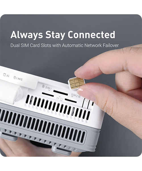 router 5G, Wi-Fi 6, dual-SIM, multi-WAN, load-balancing, failover, OpenWrt, GoodCloud, mobilny internet, niezawodność sieci, zarządzanie siecią, inteligentne ładowanie, router z baterią, szybki internet, stabilne połączenie.
