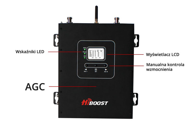 HiBoost Hi20-5S wyświetlacz LCD