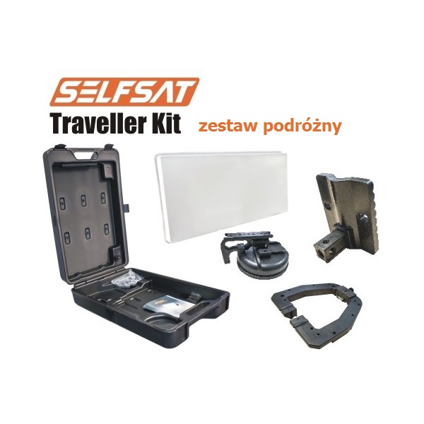 antena zestaw podróżny selfsat traveler kit