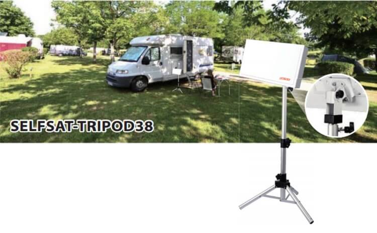 antena panelowa selfsat tripod 38 camp