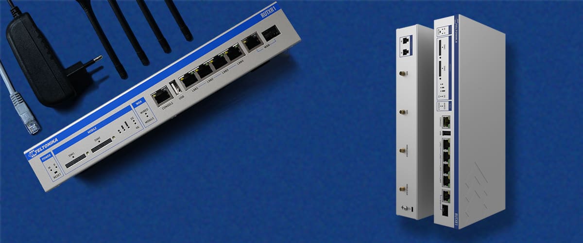 Router teltonika RUTXR1 dla IoT i M2M